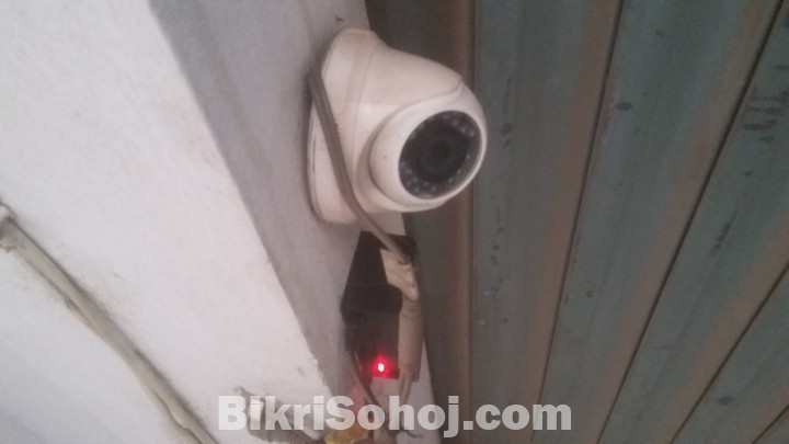 3 pcs Dahua cctv full setup